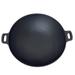 Cuisiland Cast Iron Wok Cast Iron/Seasoned Cast Iron in Black/Gray | 4 H x 14 W in | Wayfair JJ014