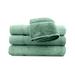 GOI Collection Dyed 6 Piece Bath Towel Set By Rifz Terry Cloth/100% Cotton in Gray/Blue | 27 W in | Wayfair GOI27506KG