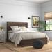 Three Posts™ Vanallen Bed Wood in Brown | 52 H x 57.5 W x 81 D in | Wayfair F5F9CD948B4844C281F7820B571A182F