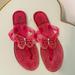 Coach Shoes | Coach Summer Sandals Flip Flop Beach Shoes Sz 11b | Color: Gold/Pink | Size: 11