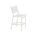 Tropitone Cabana Club 28" Patio Bar Stool in White | 44 H x 22 W x 23.5 D in | Wayfair 591429MS-28_SHL_SNO