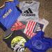 Adidas Shirts & Tops | Adidas Shirt Sleeve Tee | Color: Blue/Gray | Size: 6b