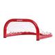 BASE – Streethockey Skill Goal 12“ 33x36x18cm, Outdoor-Tor, Tor für Hockeybälle & Pucks, Streethockey-Training, rot-weiß