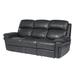 Sunset Trading Luxe Leather Reclining Sofa with Power Headrest - Sunset Trading SU-9102-94-1394-58