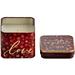 The Holiday Aisle® Eglinton Love Scented Jar Candle Paraffin/Soy in Red | 2.4 H x 2.4 W x 2.4 D in | Wayfair 25115LO