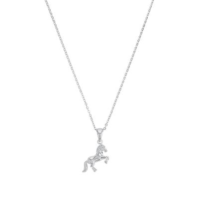 amor Kette mit Anhänger Silber Weiss Damen Image