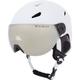 McKINLEY Herren Ski-Helm Pulse S2 Visor HS-01, Größe S in Weiß/Schwarz/Grau