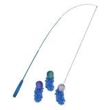 Teaser Fishing Pole Assorted Cat Toys, One Size Fits All