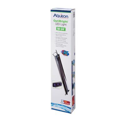 Aqueon Optibright LED Light Fixtures, Adjustable 18-24" L