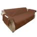 Waterproof Couch Cover for Dogs, 111" L X 76" W X 0.25" H, Brown, Large