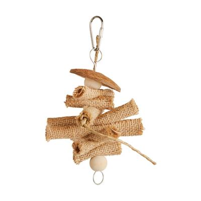 You & Me Rustic Rolls Chewing Bird Toy, Small