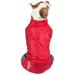 Red Blizzard Full-Bodied Adjustable and 3M Reflective Dog Jacket, Small