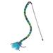 Teaser Curlz Cat Toy, One Size Fits All, Blue