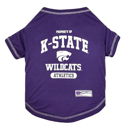 NCAA BIG 12 T-Shirt for Dogs, Small, Kansas State, Multi-Color