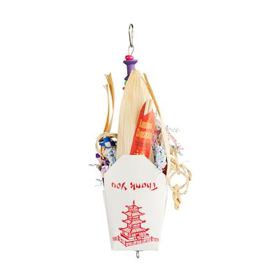 You & Me Chinese Takeout Foraging Bird Toy, Medium