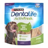 ActivFresh Daily Oral Care Large Dog Chews, 24.1 oz., Count of 21