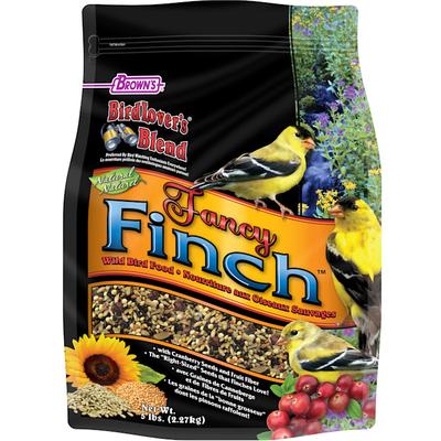 Brown's Bird Lover's Blend Fancy Finch with Cranberries Dry Food, 5 lbs.