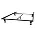 Home by Hollywood INST-A-MATIC ® Bed Frame w/ Rollers Metal in Black | Full/Double | Wayfair H-4045BR