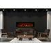 Amantii Symmetry 34 Clean Face Wall Mounted Electric Fireplace in Black | 15.625 H x 32.375 W x 5.5 D in | Wayfair SYM-34