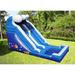 Jingo Jump 12.8' x 13' Bounce House w/ Air Blower in Blue/Pink/Red | 180 H x 153.6 W x 156 D in | Wayfair 23D3PR