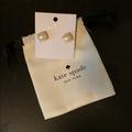 Kate Spade Jewelry | Kate Spade Pearl Earrings. | Color: Gold/White | Size: Os
