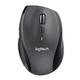 Logitech M705 Marathon Wireless Mouse, 2.4 GHz with USB Unifying Mini-Receiver, 1000 DPI Laser Grade Tracking, 7-Buttons, Extra Thumb Buttons, (Renewed)