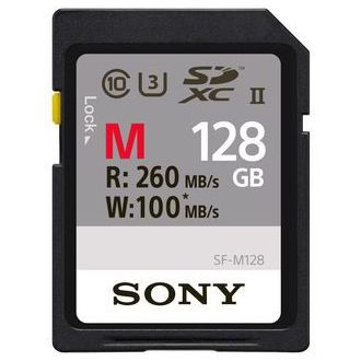 Sony SF-M Series SF-M128 Flash-Speicherkarte 128 GB UHS Class 3 / Class10 SDXC UHS-II