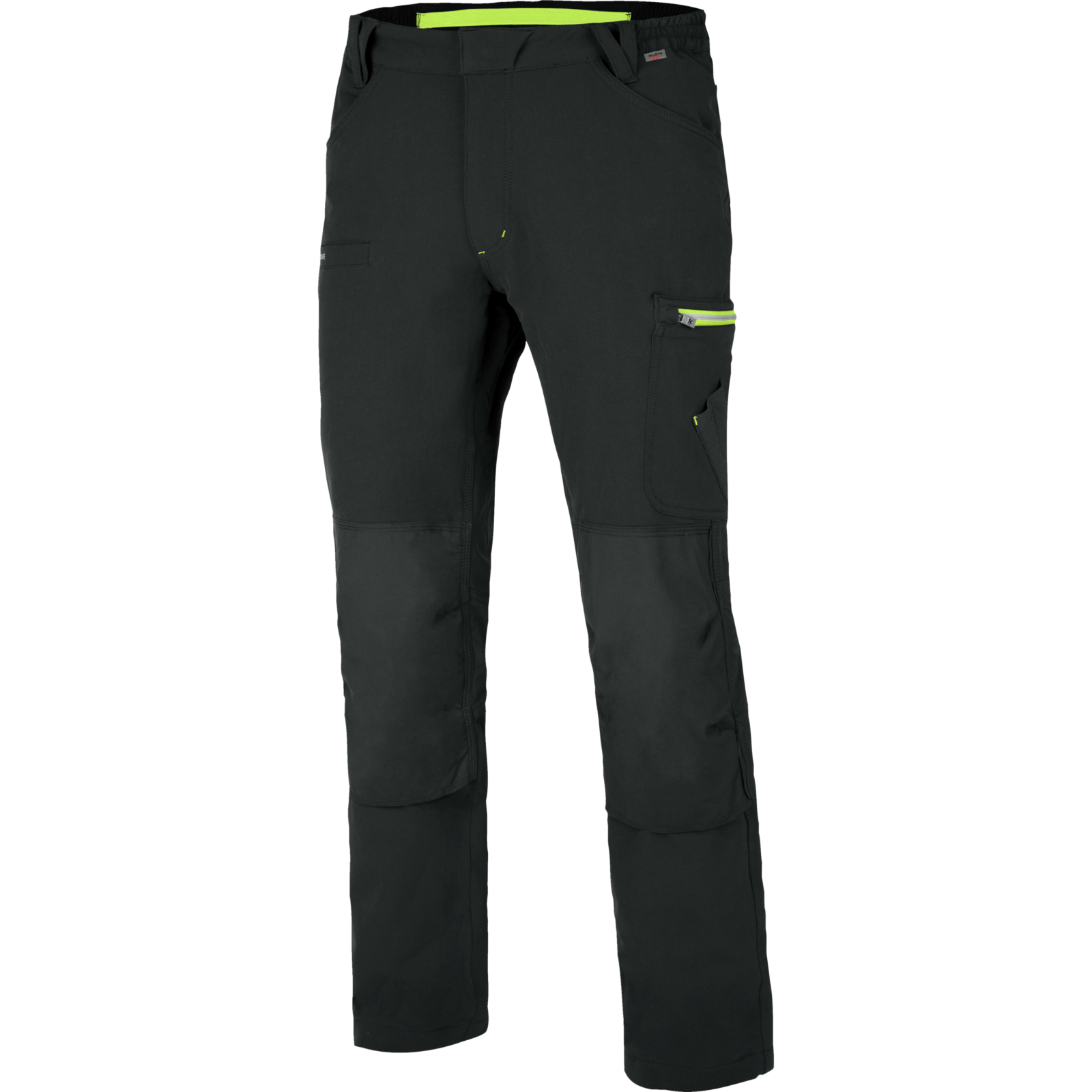 Pantalon de travail Stretch Evolution Würth MODYF Anthracite/Lime