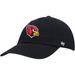 Men's '47 Black Arizona Cardinals Secondary Clean Up Adjustable Hat
