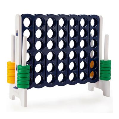 Costway 4-to-Score 4 in A Row Giant Game Set for Kids Adults Family Fun