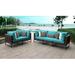 Joss & Main Savion Outdoor Wicker Patio Sofa w/ Cushions All - Weather Wicker/Wicker/Rattan/Metal/Rust - Resistant Metal in Gray/Brown | Wayfair