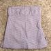 J. Crew Tops | J. Crew Top Fitted Strapless Purple Size 0 Women’s | Color: Purple | Size: 0