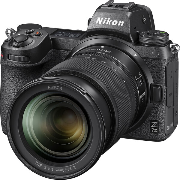 Nikon Z 7II FX Camera Body and 24-70mm F/4 Lens
