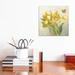 East Urban Home Yellow French Tulips by Danhui Nai - Painting Print Canvas in Gray/Green/Yellow | 0.75 D in | Wayfair