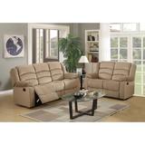 Wildon Home® Heaney Two Piece Indoor Microsuede Five Person Seating Set | 40 H x 35 D in | Wayfair Living Room Sets