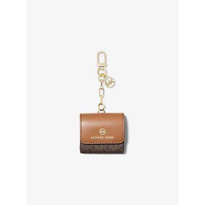 Michael Kors Logo Clip Case For Apple AirPods® Brown One Size