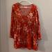 Ralph Lauren Dresses | Beautiful Ralph Lauren Floral Red Dress | Color: Red | Size: Xs