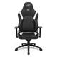 L33T Gaming Stuhl | extra breiter Sitz HQ Bürostuhl Ergonomischer Chefsessel E-Sport PC-Stuhl mit Lendenwirbelstütze, Lederbezug, Verstellbarer Schreibtischstuhl E-Sports Gaming Chair, schwarz, ZL218