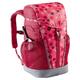 VAUDE Kinderrucksack Jungen & Mädchen Puck 10 Liter in pink, komfortabler Wanderrucksack Kinder, Wetterfester Schulrucksack mit Regenhülle & Lupe, viel Stauraum