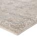 "Jaipur Living Alain Medallion Gray/ Cream Runner Rug (2'6""X12') - RUG146887"