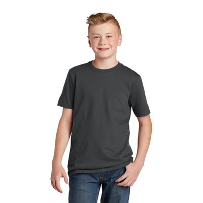 District DT6000Y Youth Very Important Top in Charcoal size Small | Cotton/Polyester Blend