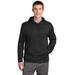 Sport-Tek F244 Sport-Wick Fleece Hooded Pullover T-Shirt in Black size XS | Polyester