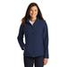 Port Authority L317 Women's Core Soft Shell Jacket in Dress Blue Navy size XL | Polyester