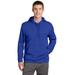 Sport-Tek F244 Sport-Wick Fleece Hooded Pullover T-Shirt in True Royal Blue size 2XL | Polyester