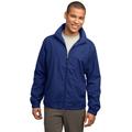 Sport-Tek JST70 Full-Zip Wind Jacket in True Royal Blue size 6XL | Polyester