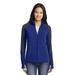 Port Authority L230 Women's Colorblock Microfleece Jacket in Patriot Blue/Battleship Grey size 2XL | Polyester