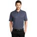 Port Authority K542 Heathered Silk Touch Performance Polo Shirt in Navy Blue Heather size 3XL | Polyester