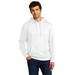 District DT6100 V.I.T. Fleece Hoodie in White size XS | Cotton/Polyester Blend