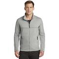 Port Authority F904 Collective Smooth Fleece Jacket in Gusty Grey size 4XL | Polyester