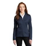 Port Authority L249 Women's Diamond Heather Fleece Full-Zip Jacket in Dress Blue Navy size XS